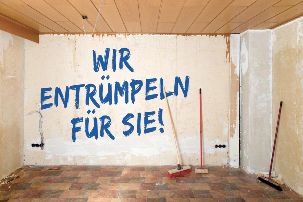 Leerer Raum nach Räumung | Entrümpelung Esslingen